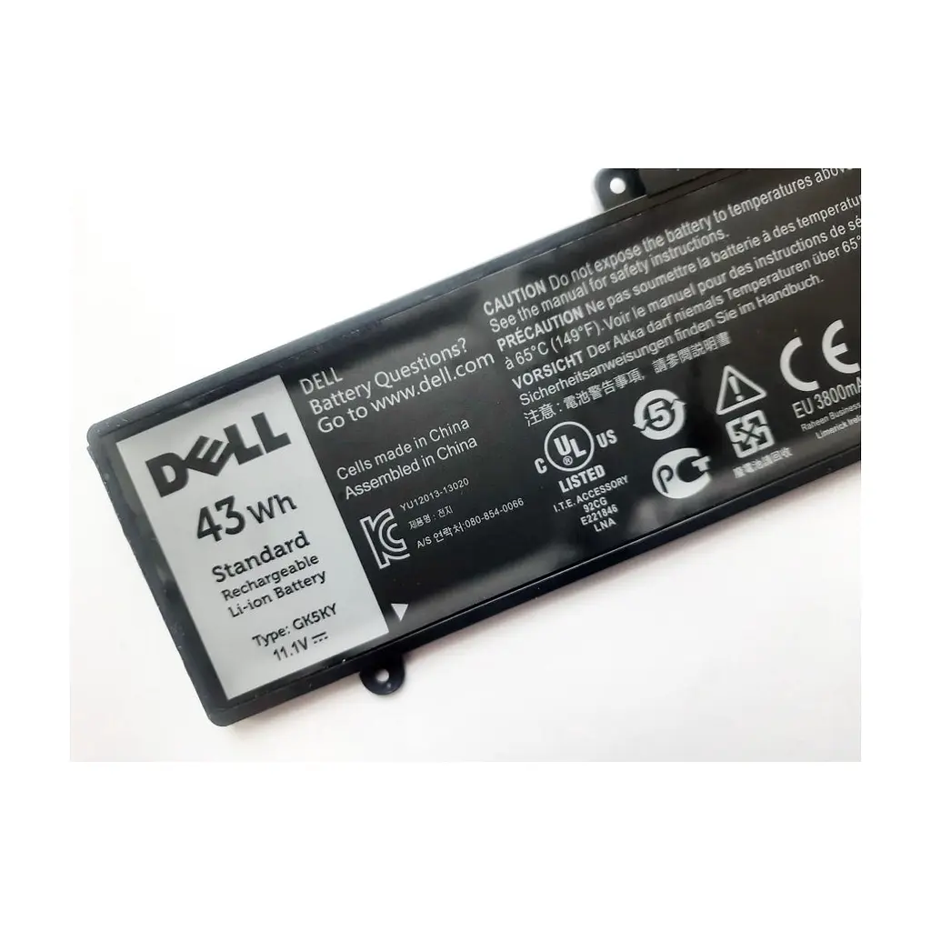 Акумулятор до ноутбука Dell Inspiron 11-3147 GK5KY, 43Wh (3800mAh), 3cell, 11.1V, Li-ion (A47609) - фото 3