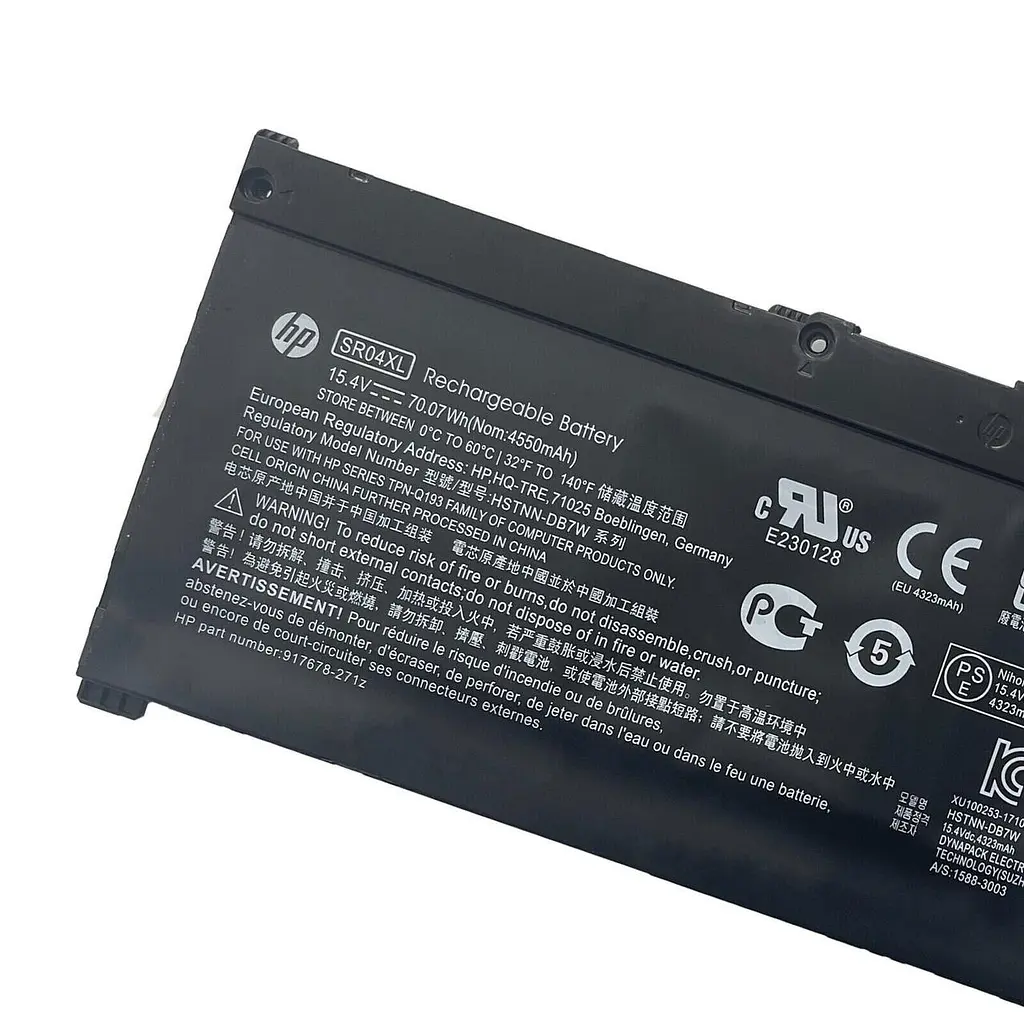 Акумулятор для ноутбука HP OMEN 15-CE 15-DC Pavilion 15-CB 15-CE 15-CX 17-CB 17-CD (SR03XL SR04XL 15.4V 70.07Wh) - фото 3