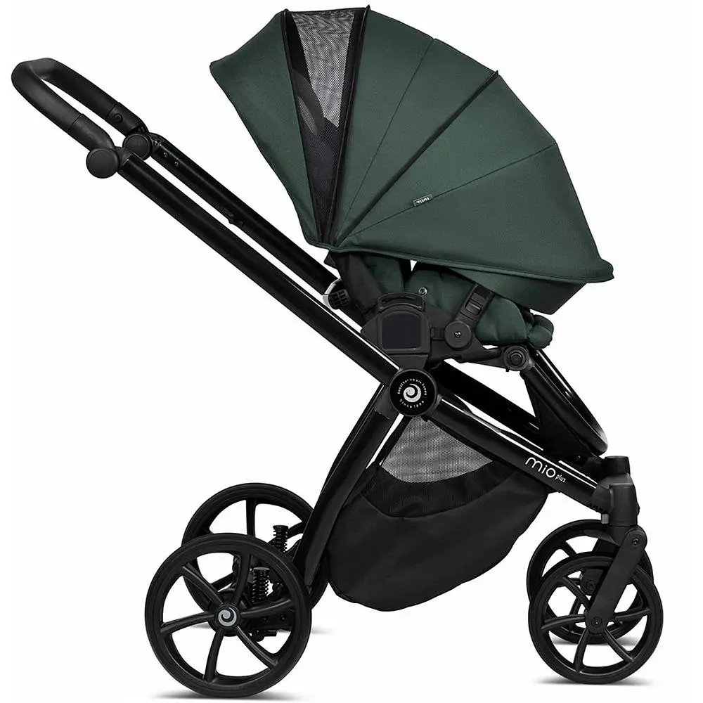 Коляска Tutis Mio Plus Thermo Pacific green, універсальна 2 в 1, темно-зелена (1352240) - фото 8