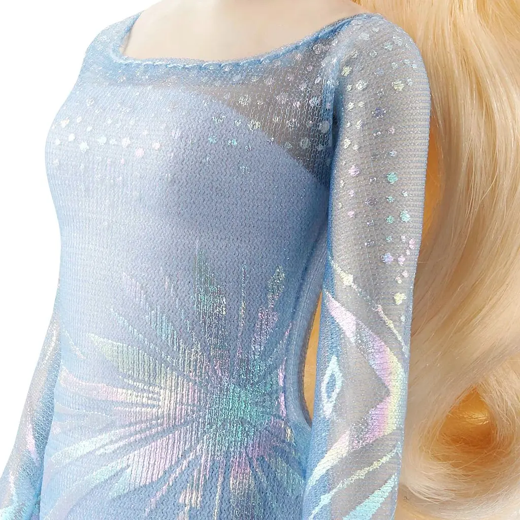 Кукла Disney Frozen Принцесса Эльза и ее ледяная лошадь Нокк с м/ф Ледяное сердце (HLW58) - фото 6