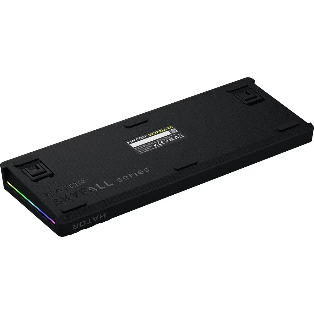 Клавіатура USB HATOR Skyfall 65 HTK1160UA Black UA - фото 6
