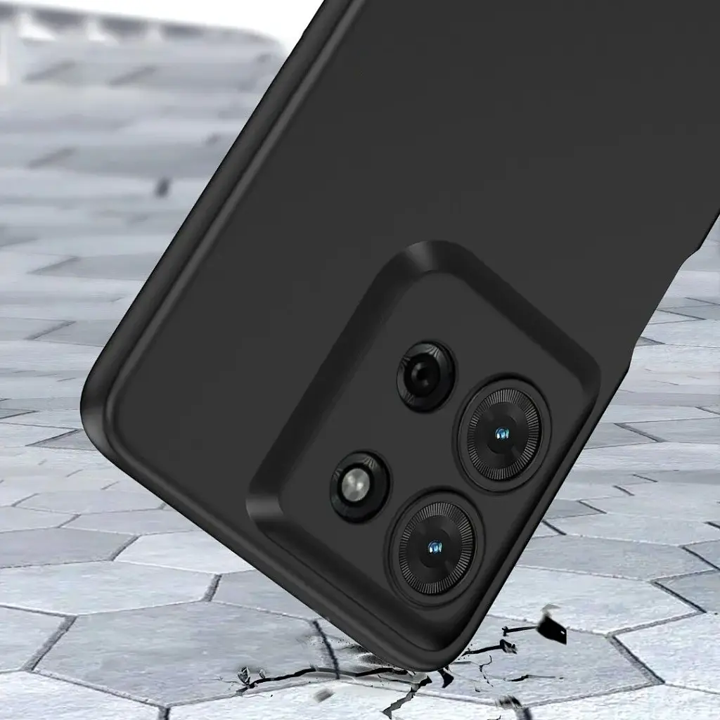 Силіконовий чохол BeCover для Motorola Moto G75 Black (712752) - фото 3