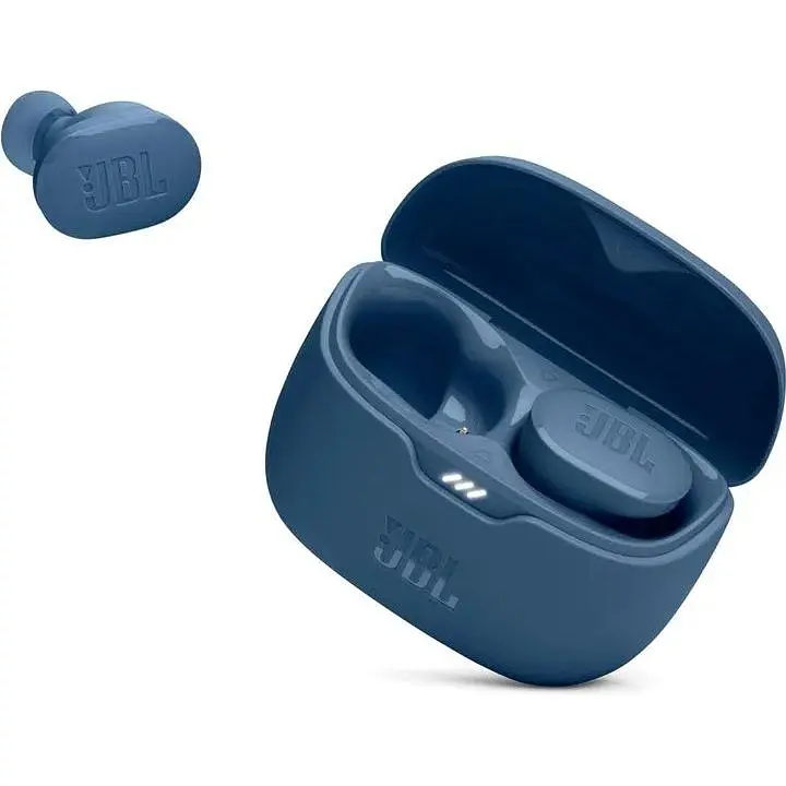 Наушники беспроводные JBL Tune Buds (JBLTBUDSBLU) синие - фото 2