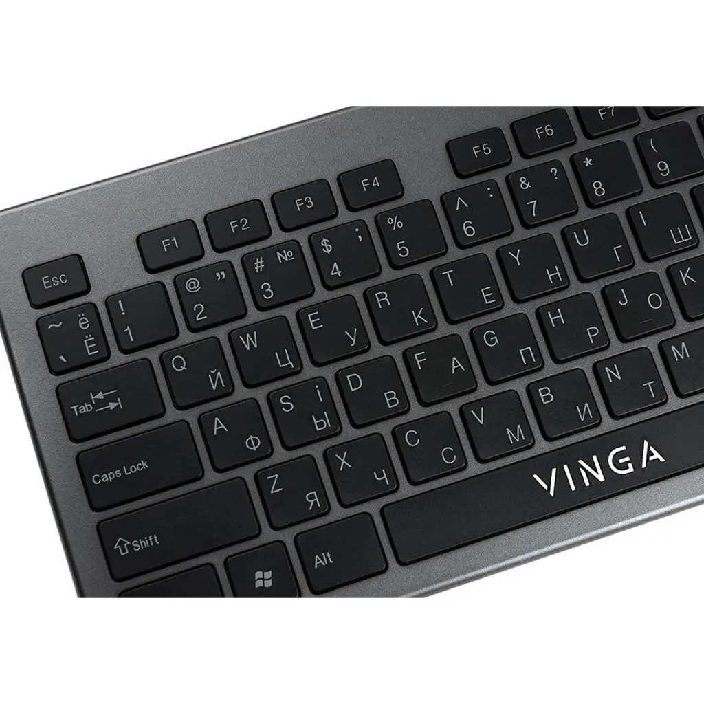 Клавіатура Vinga KB735 Black/Grey [128780] - фото 8