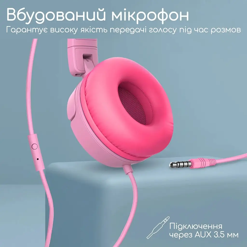 Навушники Promate Jewel Bubblegum (jewel.bubblegum) - фото 7