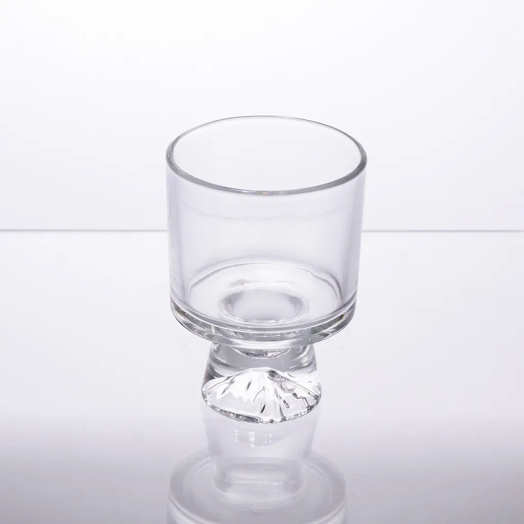 Набор креманок из толстого стекла на ножке 6 штук по 200 мл Прозрачный Yiwu 64486-69 - фото 2