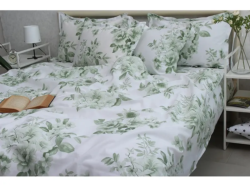 Комплект постільної білизни Євро TAG tekstil pbe0042252 - фото 6