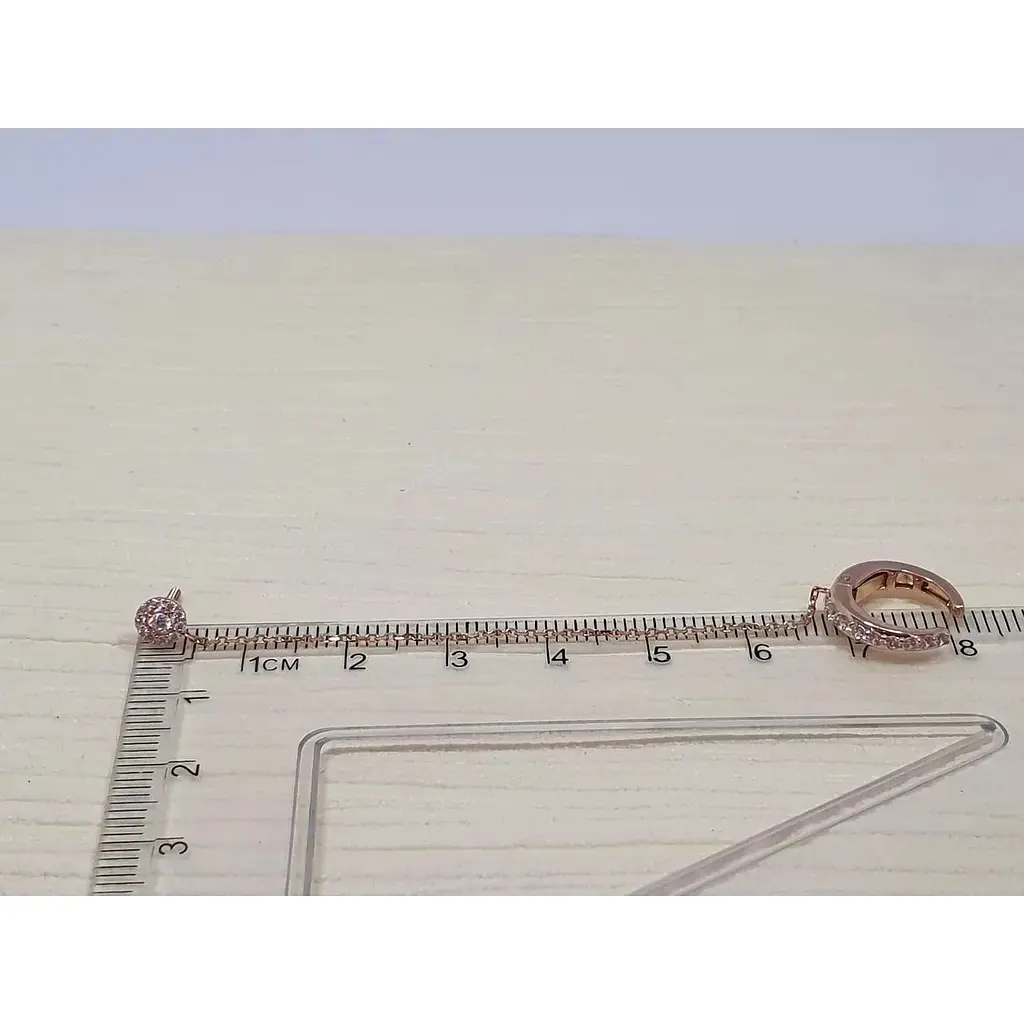 Золотая серьга-каффа на хеликс Favoritum. 211251 - фото 6