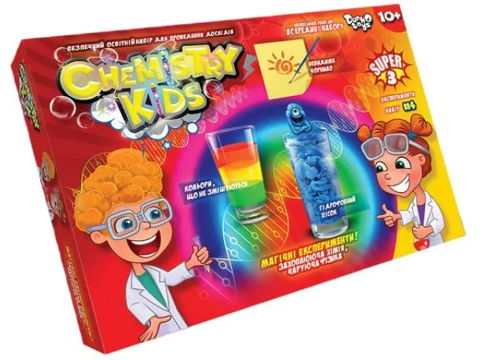 Набір для проведення дослідів Chemistry Kids,Danko Toys - фото 4