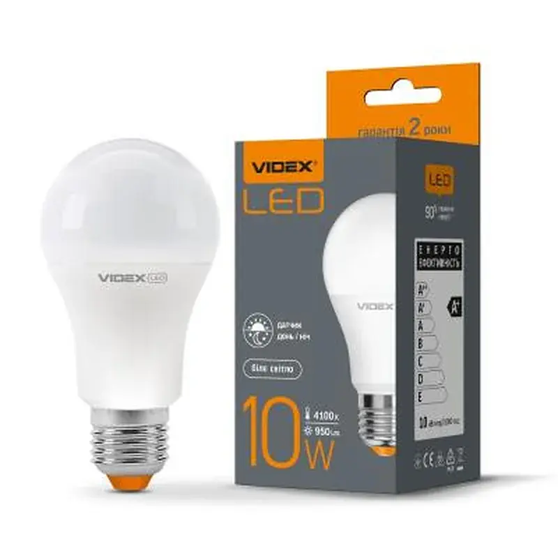 Лампочка Videx A60e 10W E27 4100K 220V з сенсором (VL-A60e-10274-N) - фото 2