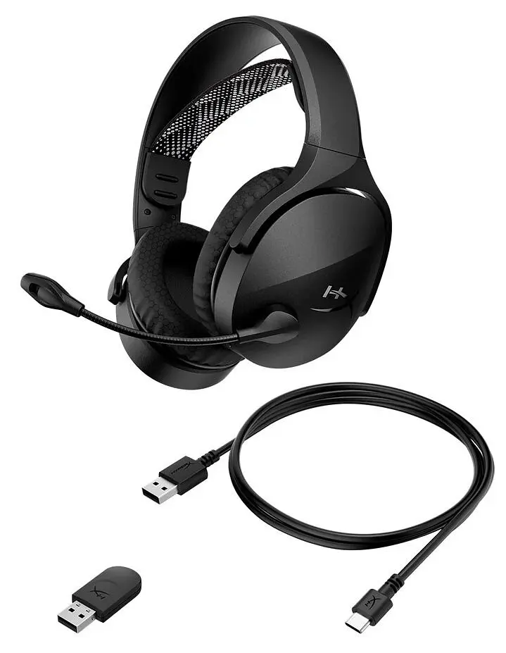 Навушники з мікрофоном HyperX Cloud Jet Wireless Black (AJ0T1AA) - фото 6
