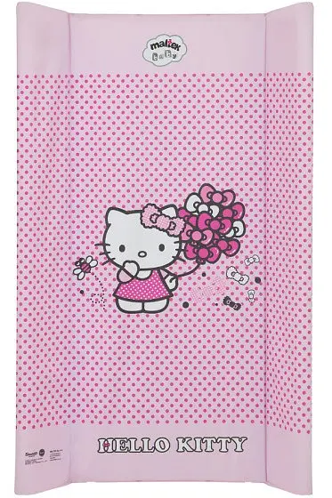 Пеленальный матрас Maltex мягкий 50х70 см hello kitty, розовый - фото 2