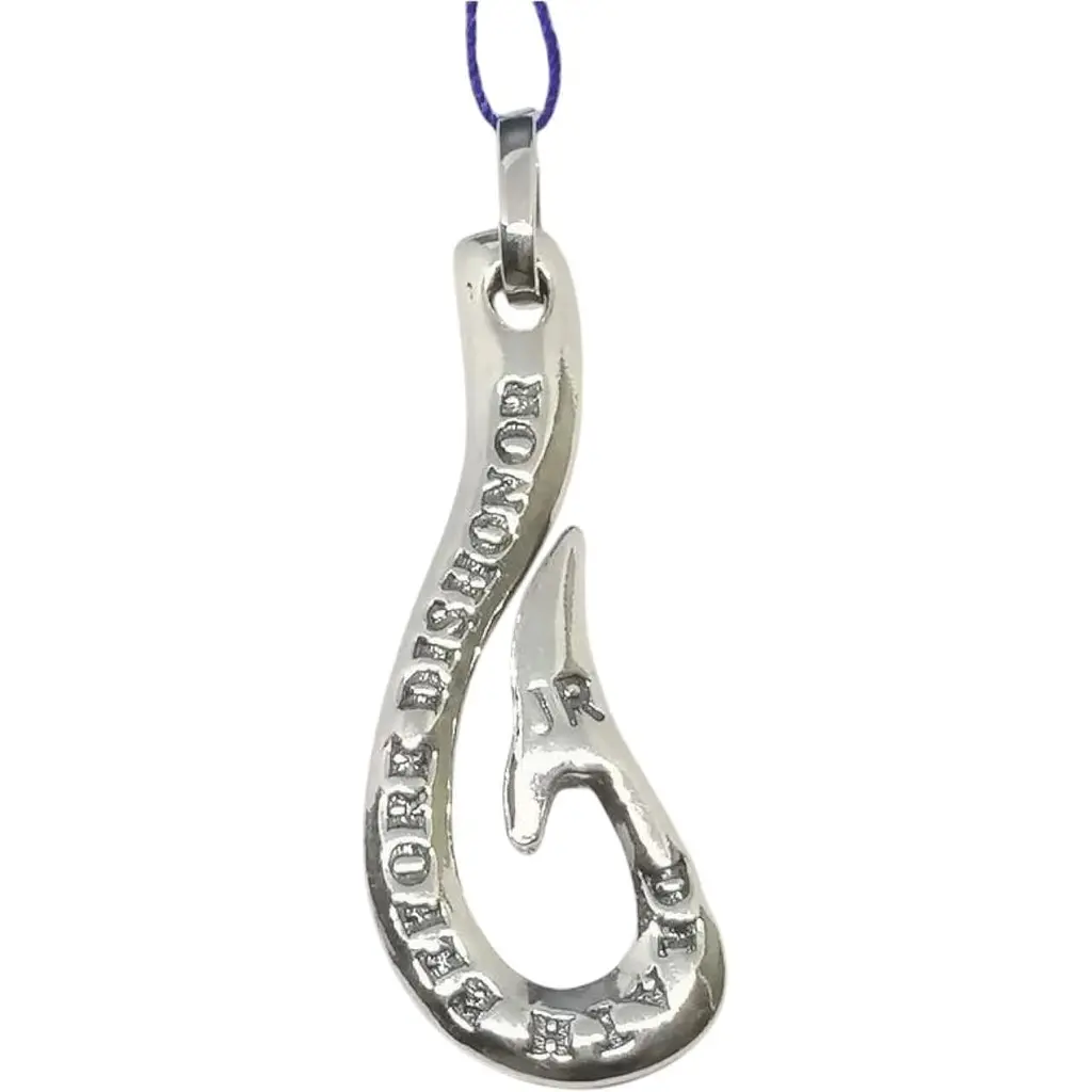 Срібна підвіска Стерлінг 9 Гачок. 38260 - фото 1