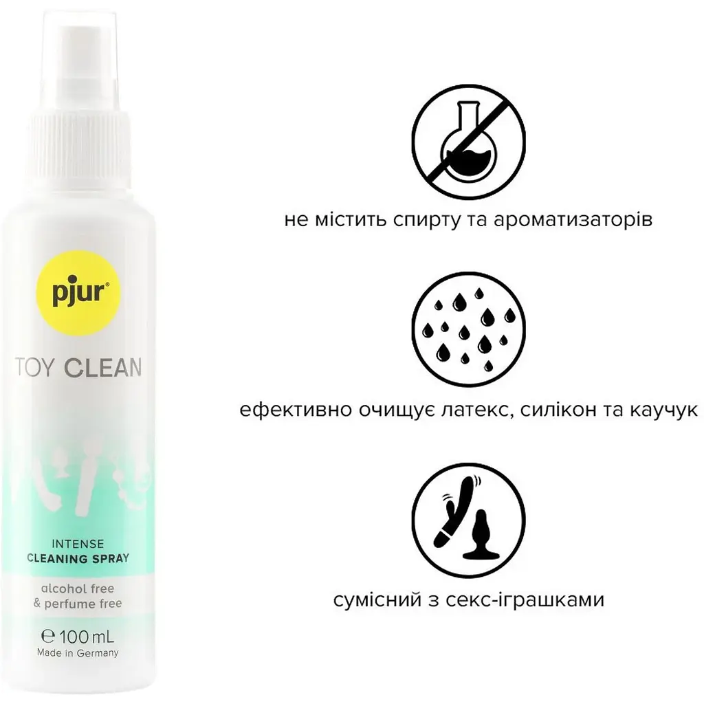 Антибактериальный спрей для секс-игрушек Pjur Toy CLean 100 мл - фото 2