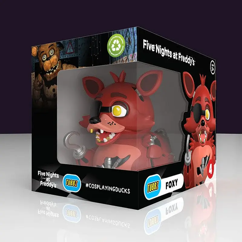 Фигурка Утка TUBBZ Пять ночей с Фредди Фокси Five Nights at Freddy's Foxy 9 см - фото 4