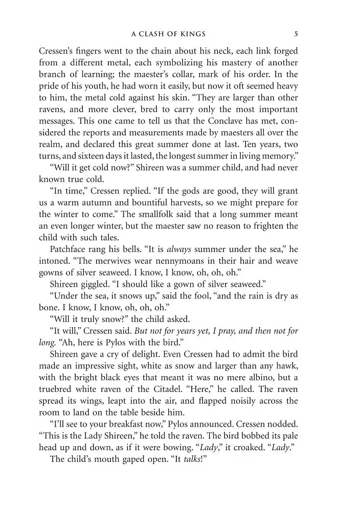 A Song of Ice and Fire Book2: Clash of Kings - фото 6
