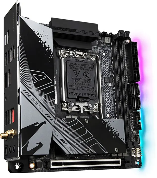 Материнская плата Gigabyte B760I AORUS PRO DDR4 - фото 4
