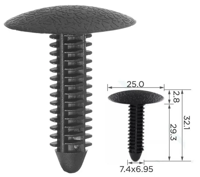 Кліпса для обшивки Ford E9SB6302354ACW (C0300)
