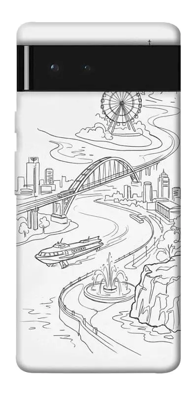 TPU чохол Demsky Dnipro spirit для Google Pixel 6