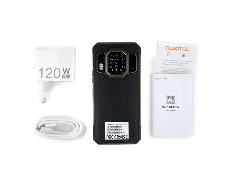 Смартфон Oukitel WP30 Pro 12/512GB 5G Black - фото 5