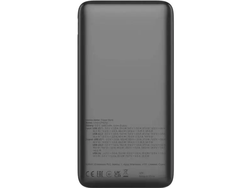 Зовнішній акумулятор (Power Bank) Canyon PB-240 25000mAh Dark Grey (CNS-CPB240) - фото 12
