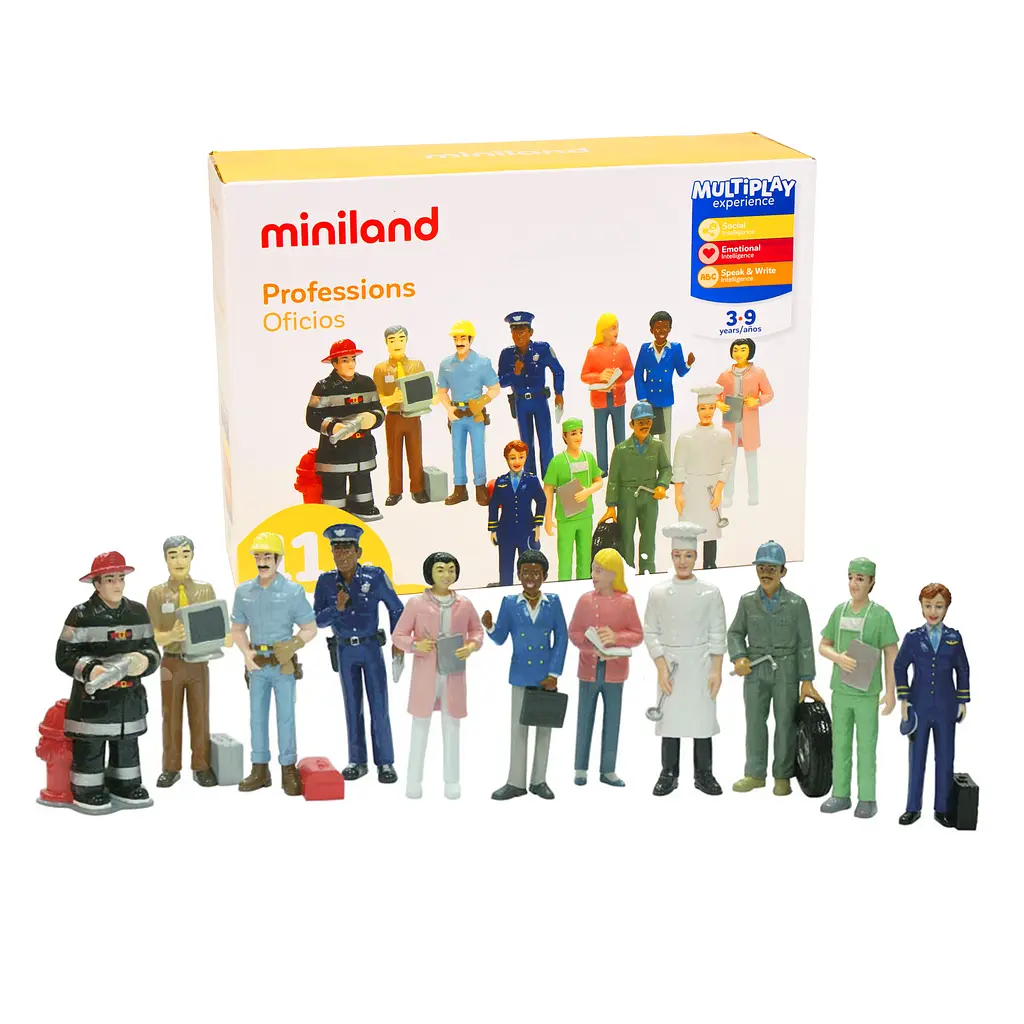 Набір фігурок Miniland Професії Professions, 11 шт. (27388)