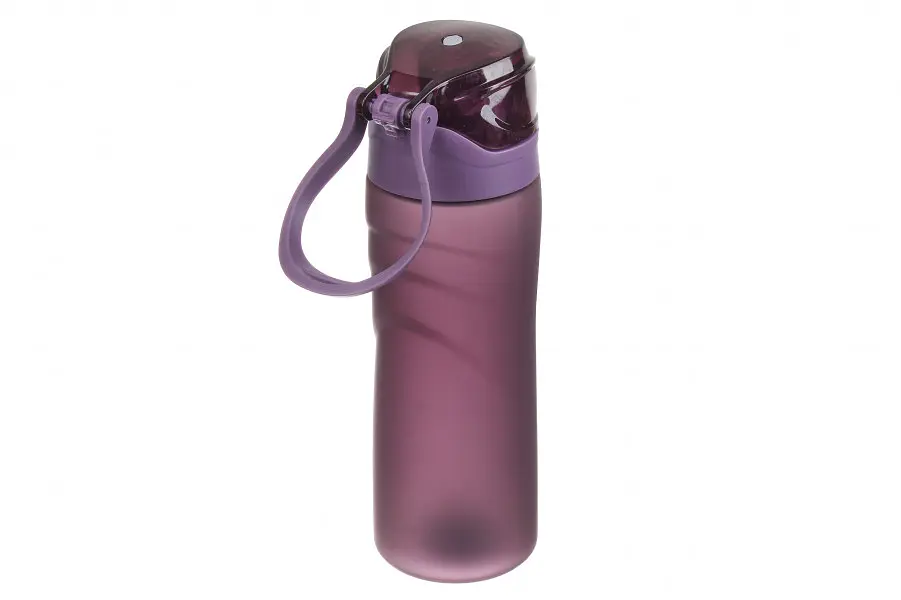 Бутылка для воды спортивная Laprida EYUN пластиковая 600 мл фиолетовая (67-2793) - фото 3