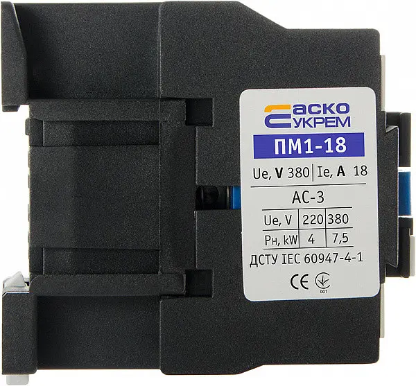 Пускач ПМ 1‑18‑10 Q7 400B (LC1‑D1810) АСКО‑УКРЕМ (A0040010077) - фото 4