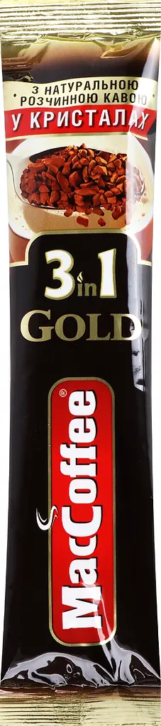 Напиток кофейный MacCoffee Gold 3 в 1, 16 г (725395) - фото 5