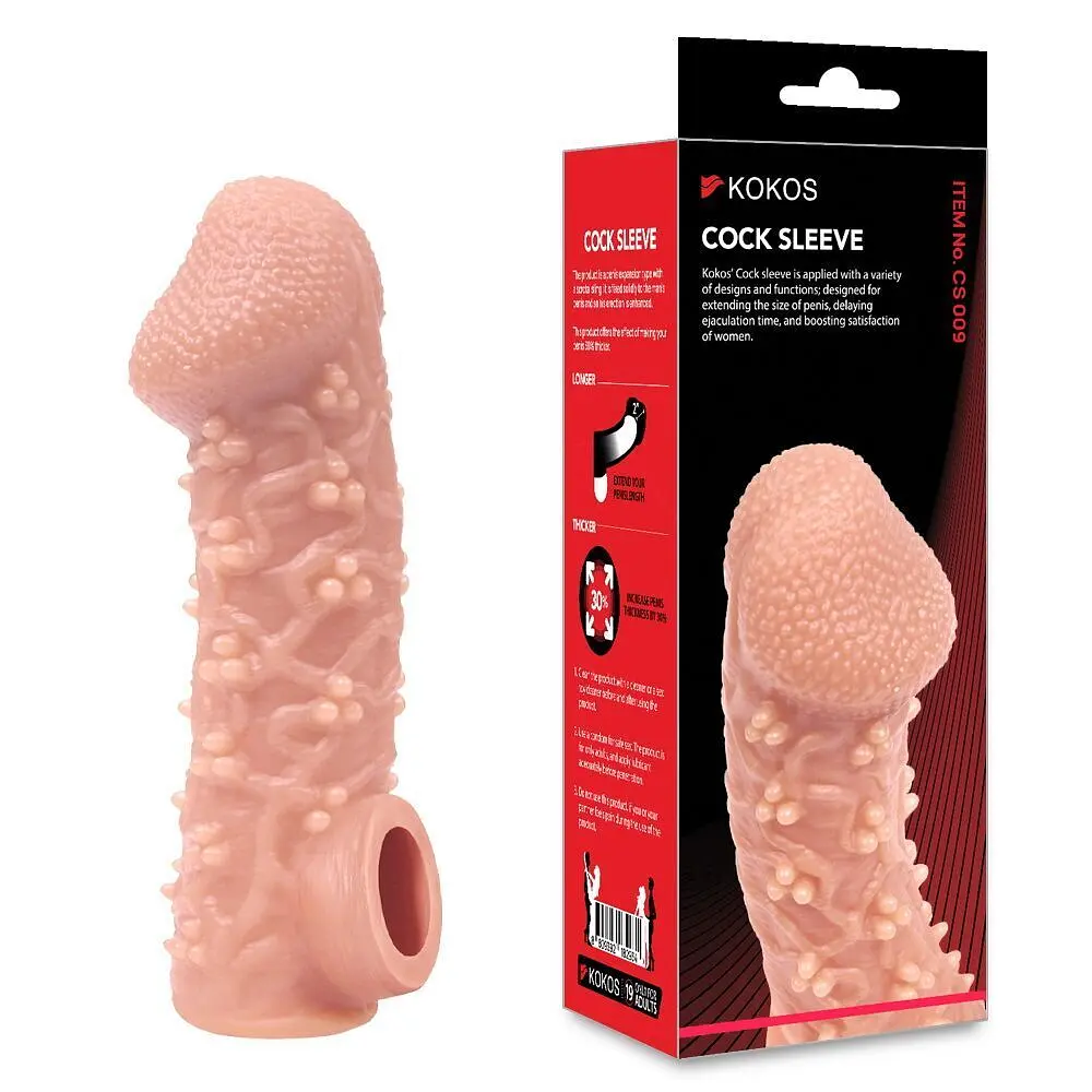 Насадка на член Kokos Cock Sleeve CS 009, S - фото 7
