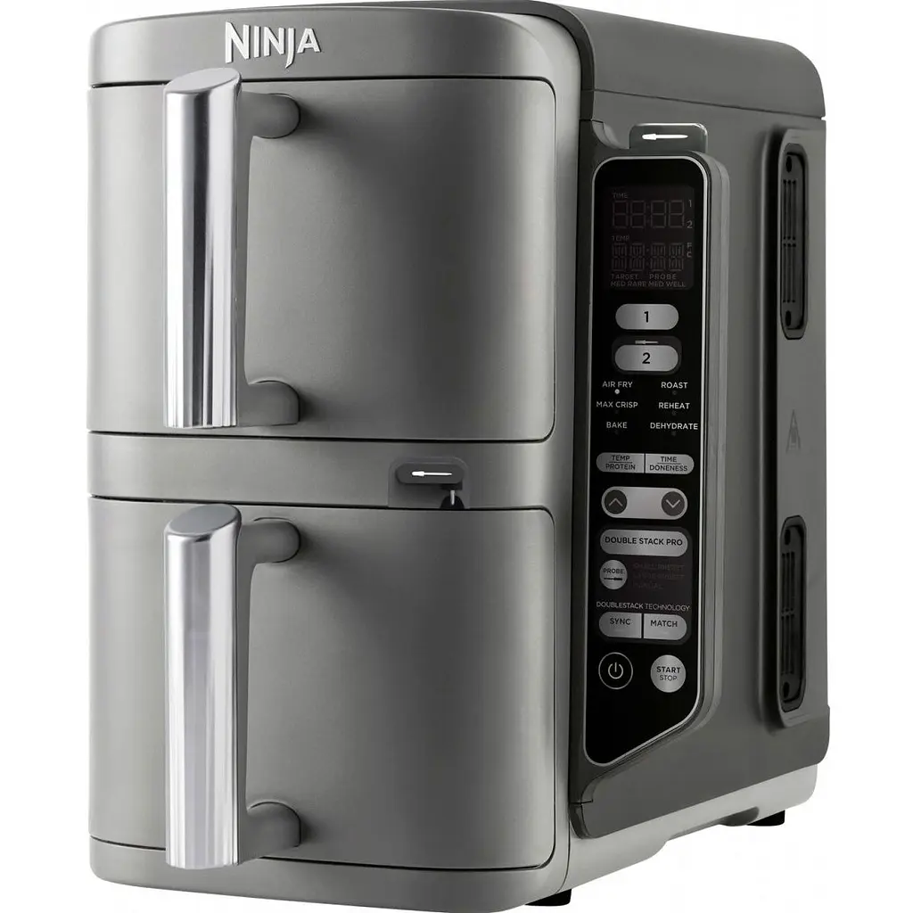 Мультипіч Ninja Double Stack XL 2-Level Hot Air Fryer SL451EU [126263] - фото 3