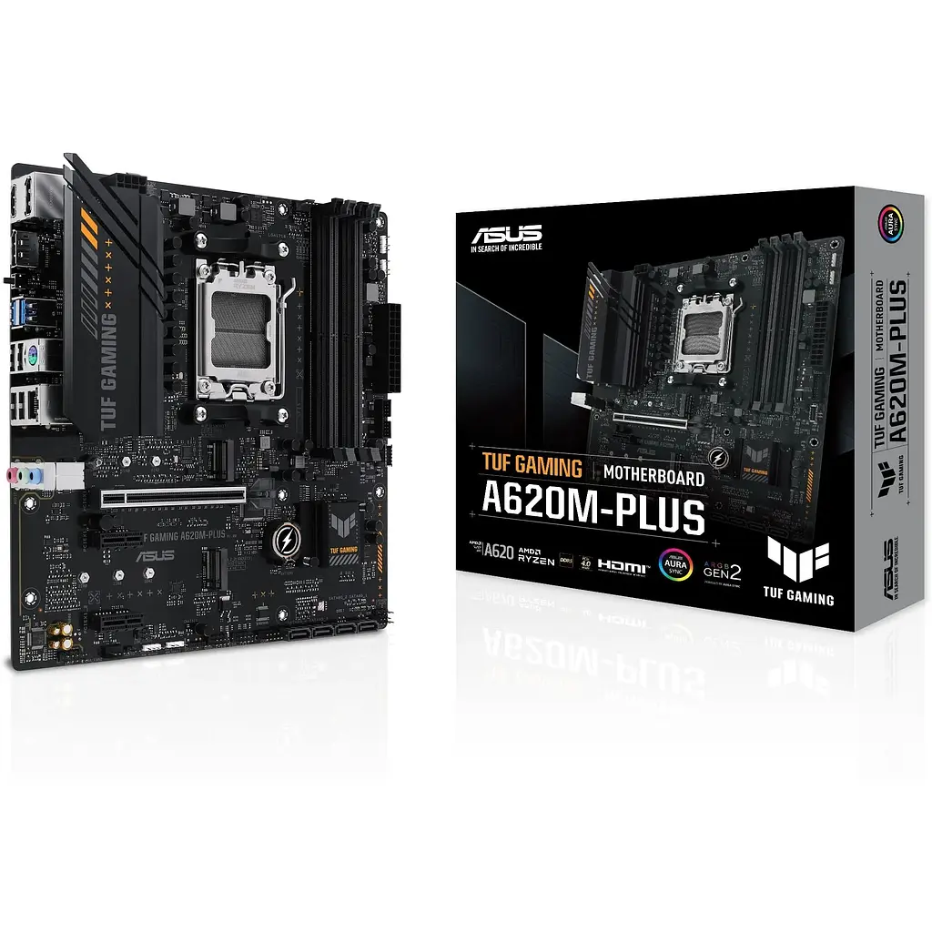 Материнська плата Asus TUF Gaming A620M-PLUS sAM5 A620 4xDDR5 HDMI DP mATX - фото 8