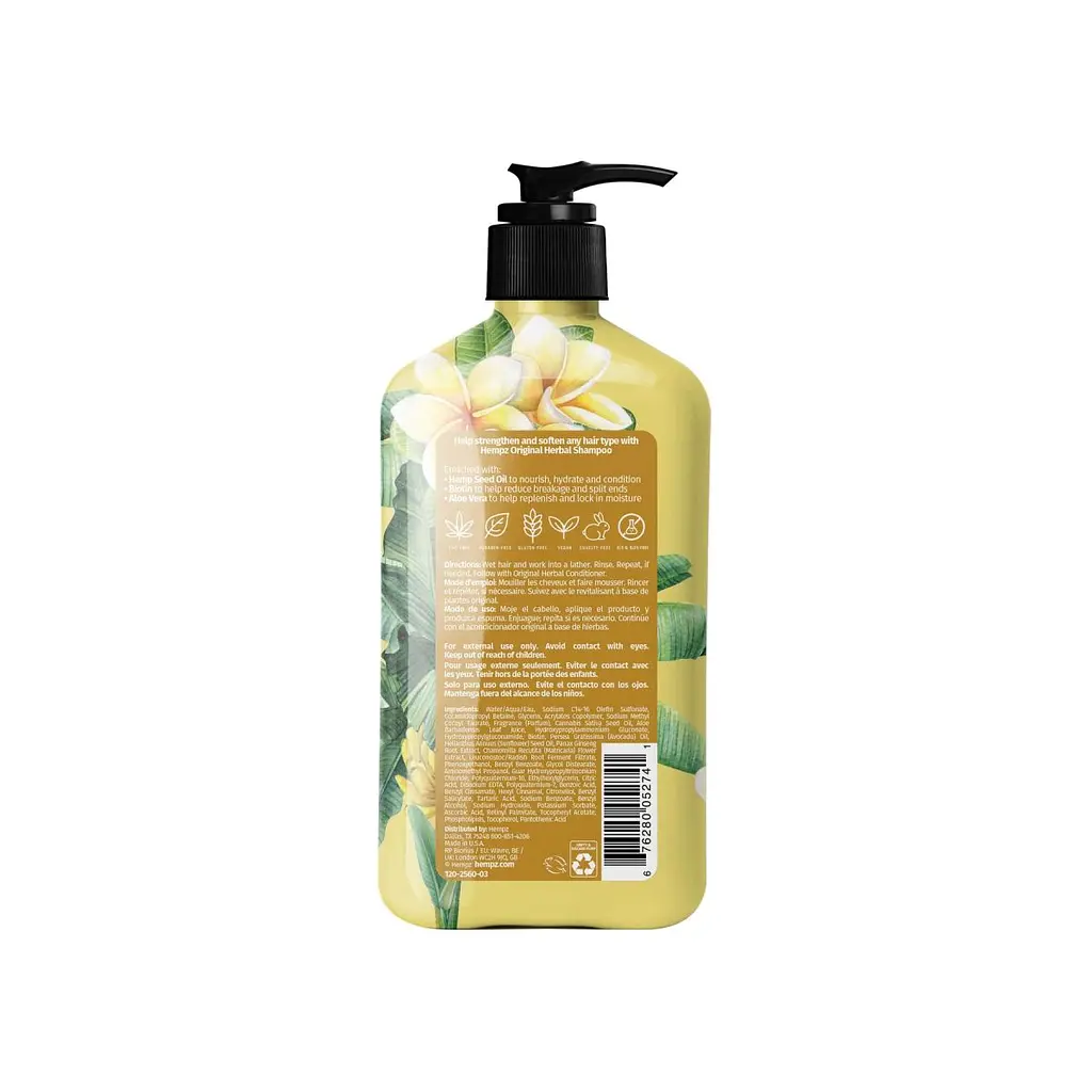Шампунь "Оріджинал" відновлюючий Hempz 500 ml - фото 2