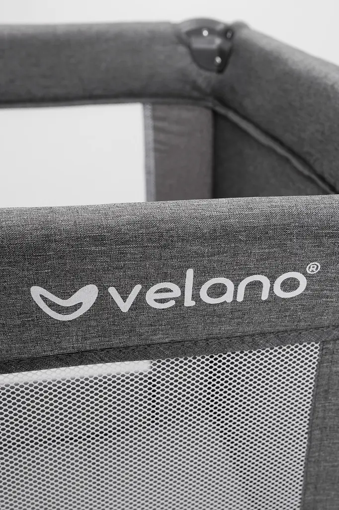 Ліжко-манеж дитяче VELANO Flexi, grey - фото 7