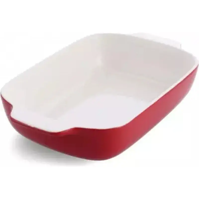 Форма для випікання KitchenAid з кришкою керамогранітна 3,8 л Червона (CC006108-001) - фото 4