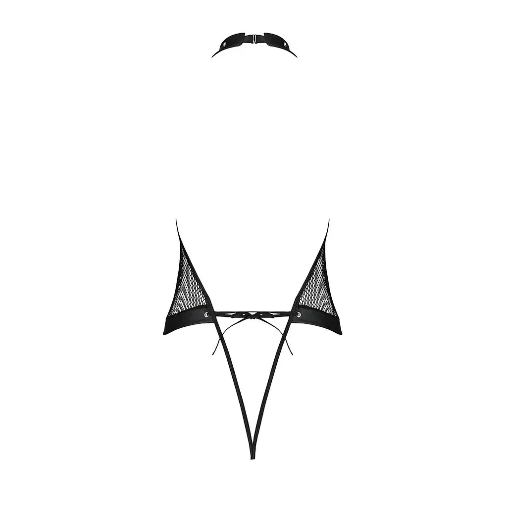 Боді-халтер з відкритим доступом Passion MOONLIGHT BODY L/XL black - фото 4