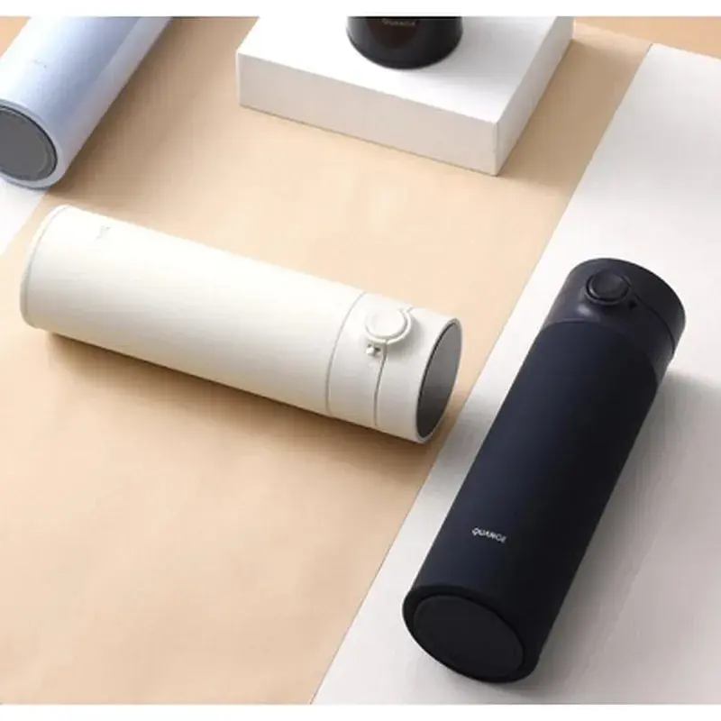 Термос Xiaomi Quange Stainless vacuum cup with Display Matte White 480 мл (BW401 Matte White) - фото 3