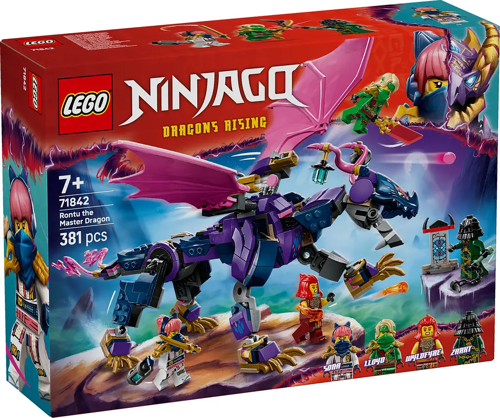 Конструктор LEGO Ninjago Ронту, повелитель драконів 381 деталь (71842) - фото 2