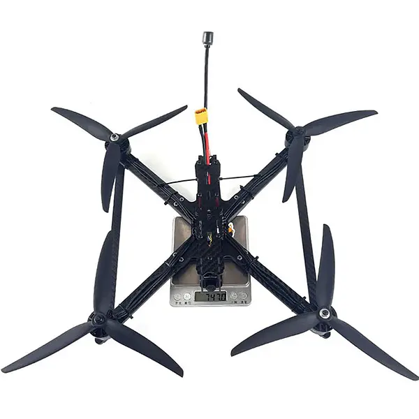 FPV дрон DarwinFPV X9 - квадрокоптер 9 дюймів, до 3 км, 170 км/год, вантаж 2,5 кг PNP (Без ресивера) - фото 2