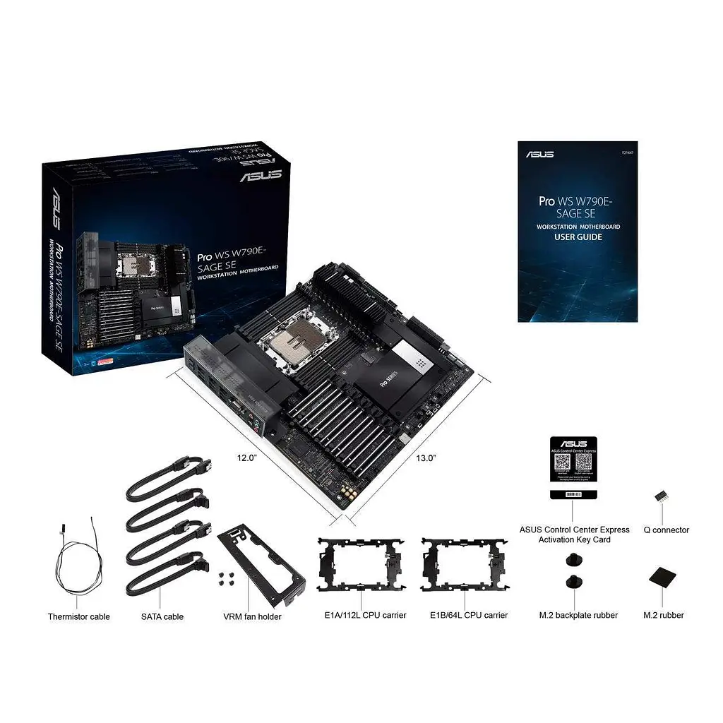 Материнська плата Asus Pro WS W790E-Sage SE (90MB1C20-M0EAY0) - фото 6