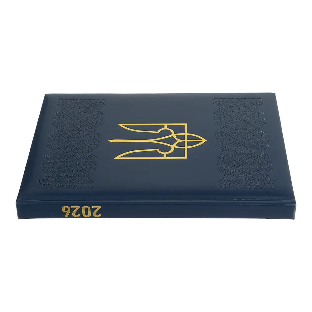 Ежедневник датированный Buromax Heraldry 2026 A4 искусственная кожа/поролон кобальтовый (BM.2750-54) - фото 7
