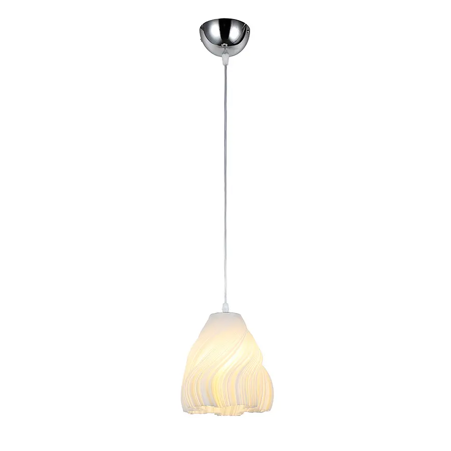 Подвесной светильник Levistella 9991002-1 3D WH, E27, хром, современный стиль для гостиной - фото 2
