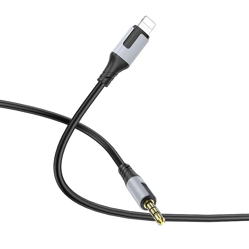 Аудиокабель BOROFONE BL19 Creator digital audio conversion cable iP черный - фото 3