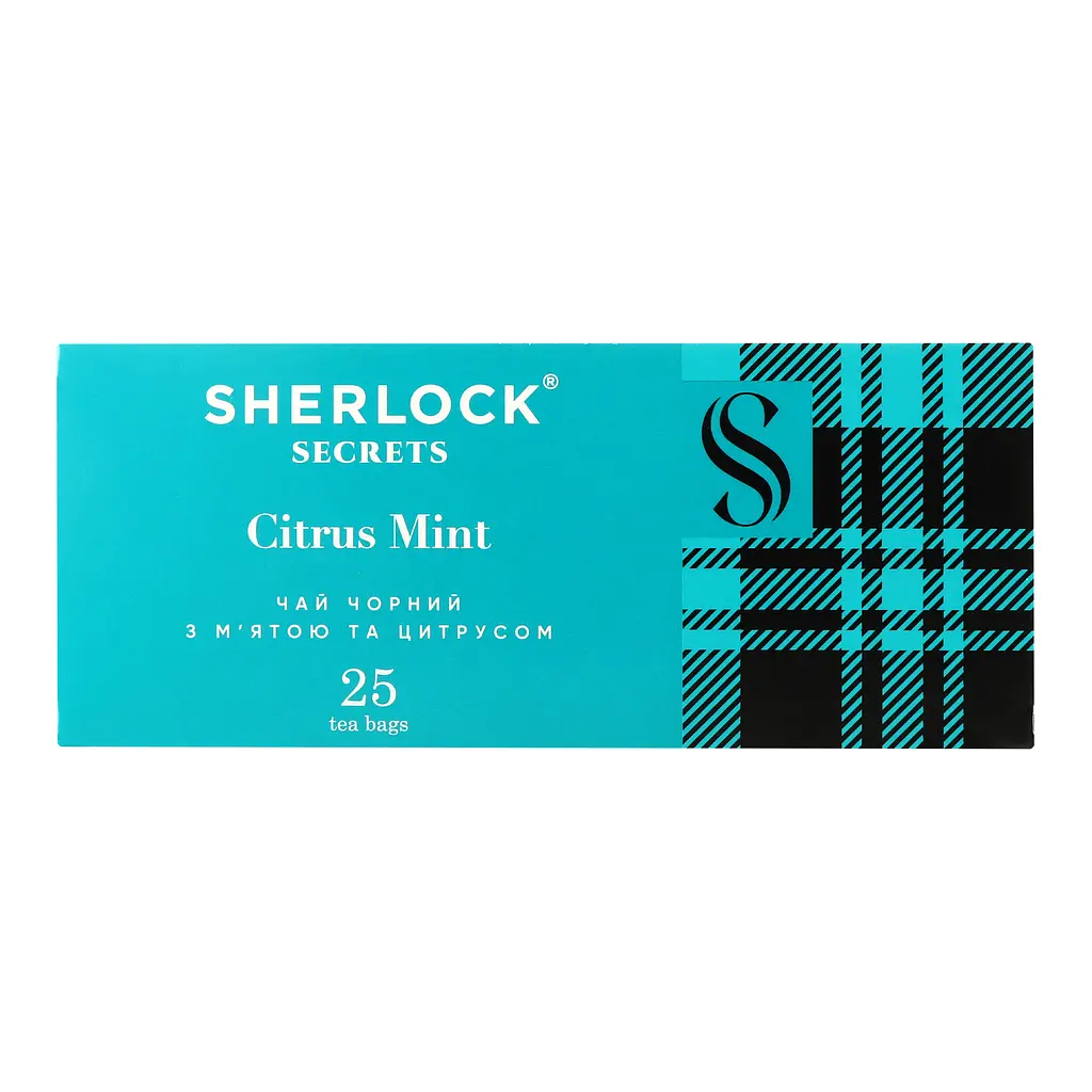 Чай чорний Sherlock Secrets Citrus Mint (25 шт. х 2 г) (920159) - фото 2