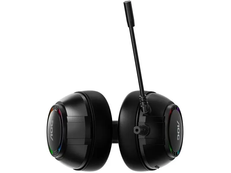 Навушники з мікрофоном AOC ACG2510BK RGB Black - фото 10