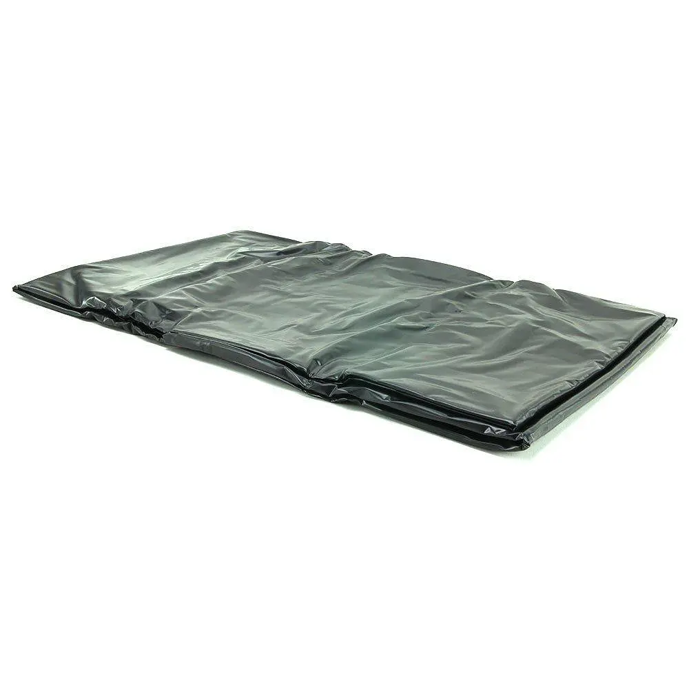 Простынь виниловая для массажа Wet games area, bed sheet, 180 x 260 cm, black - фото 2