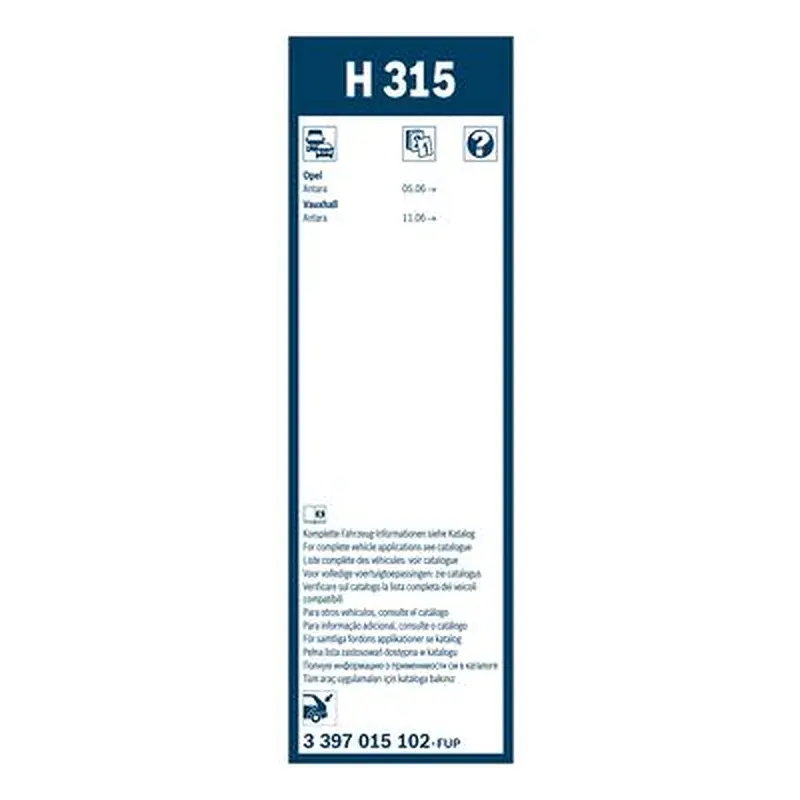 Щітка склоочисника Bosch 3 397 015 102 - фото 3