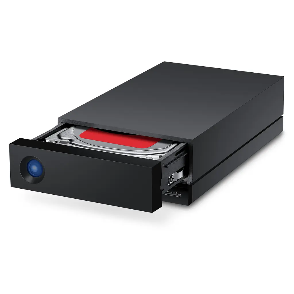 Зовнішній жорсткий диск LACIE HDD External 1big Dock (3.5'/10TB/ THUNDERBOLT 3 + USB 3.1) (STHS10000800) - фото 5