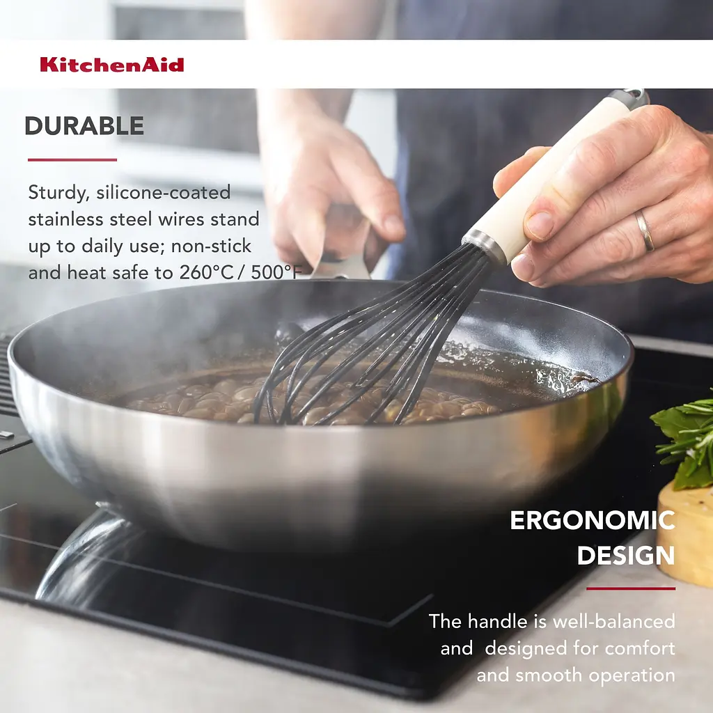 Вінчик KitchenAid Coreline кремовий (KAG0640OHACE) - фото 4