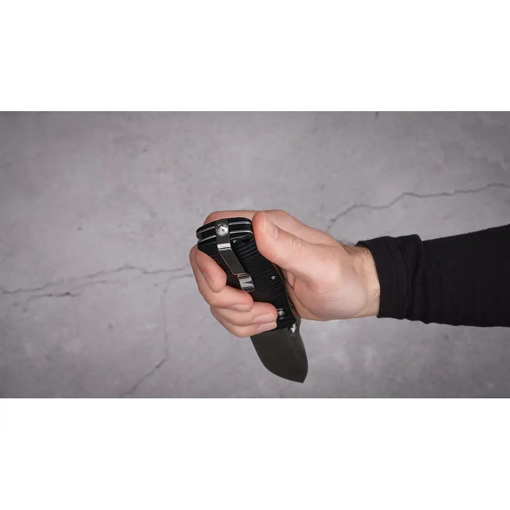 Ніж складаний Ganzo G720-B чорний - фото 11